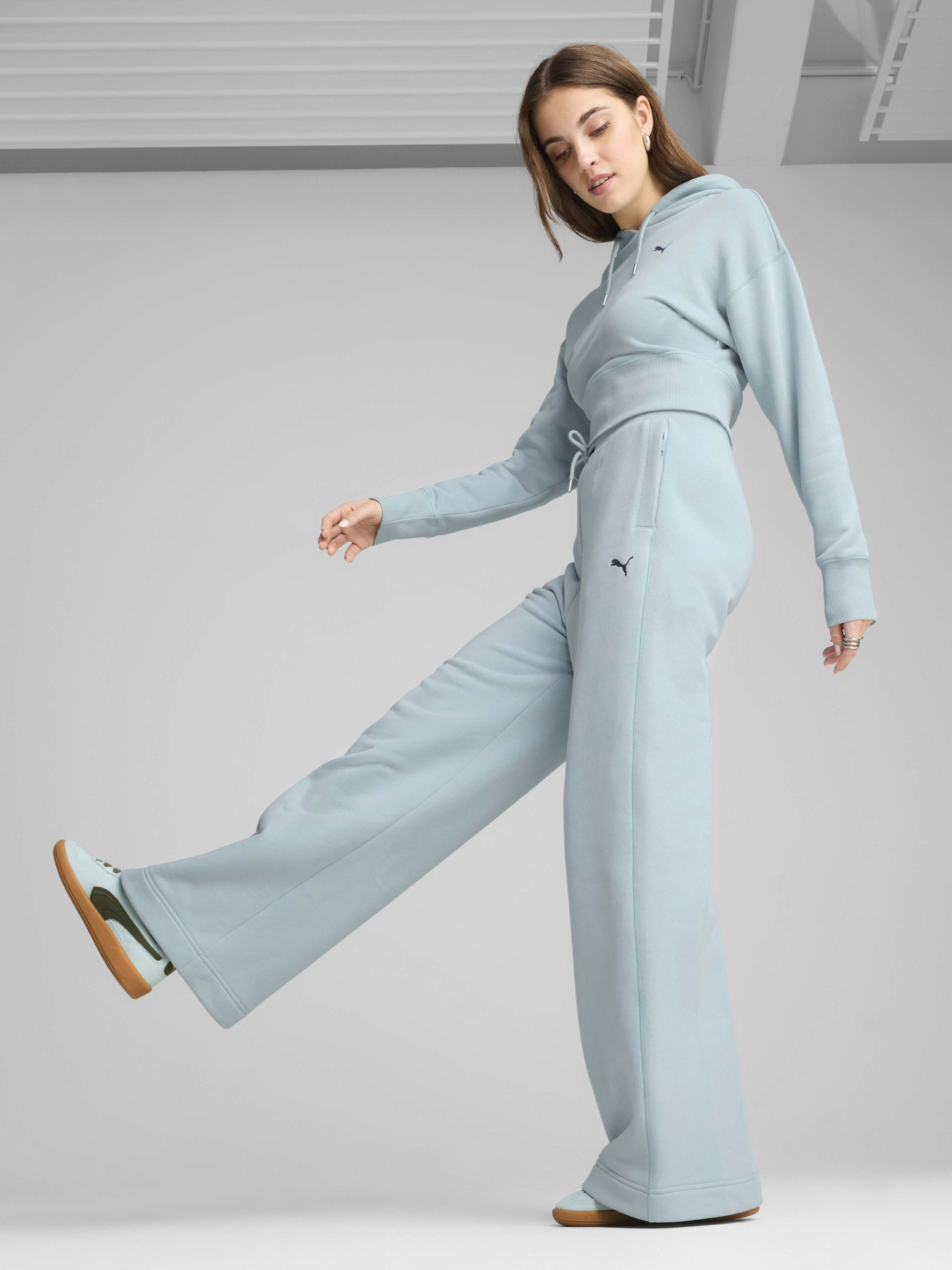 Брюки PUMA PREMIUM ESSENTIALS RELAXED модель 62977967 Фото
