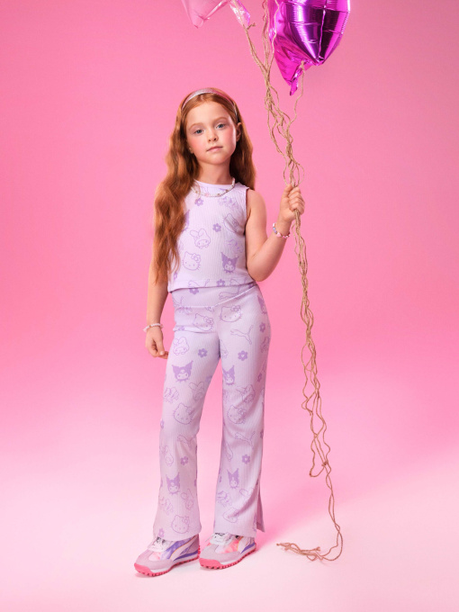 Штани PUMA X HELLO KITTY & FRIENDS RIBBED модель 63006875 Фото
