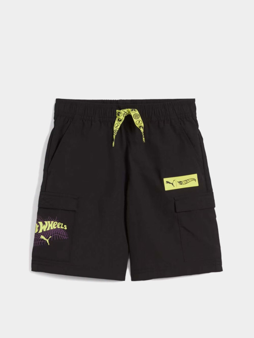 Шорты PUMA X HOT WHEELS модель 63007601 Фото