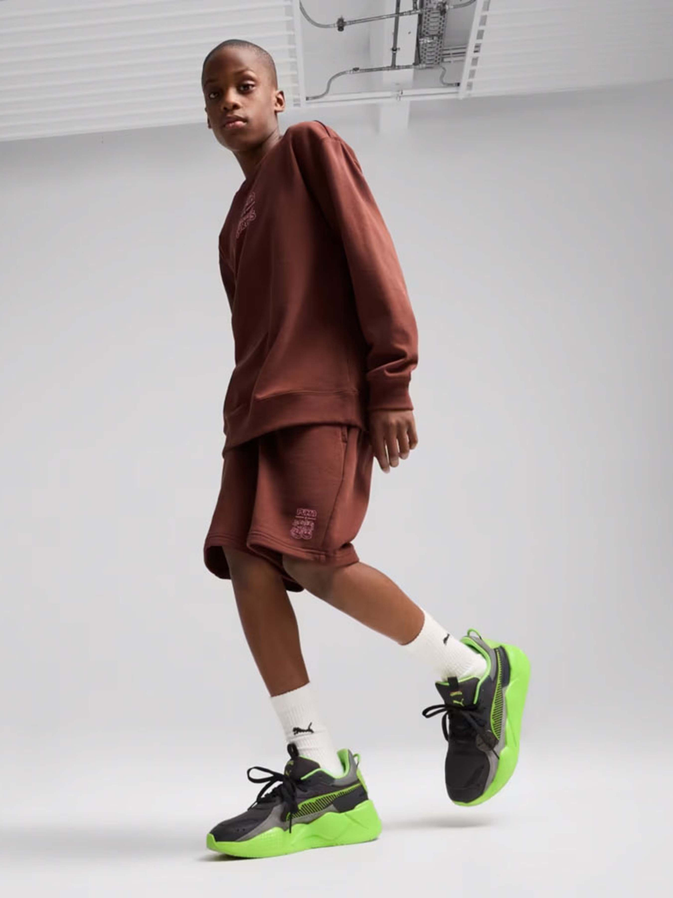 Шорти PUMA HOOPS X TMNT модель 63008765 Шорти PUMA HOOPS X TMNT модель 63008765 Фото