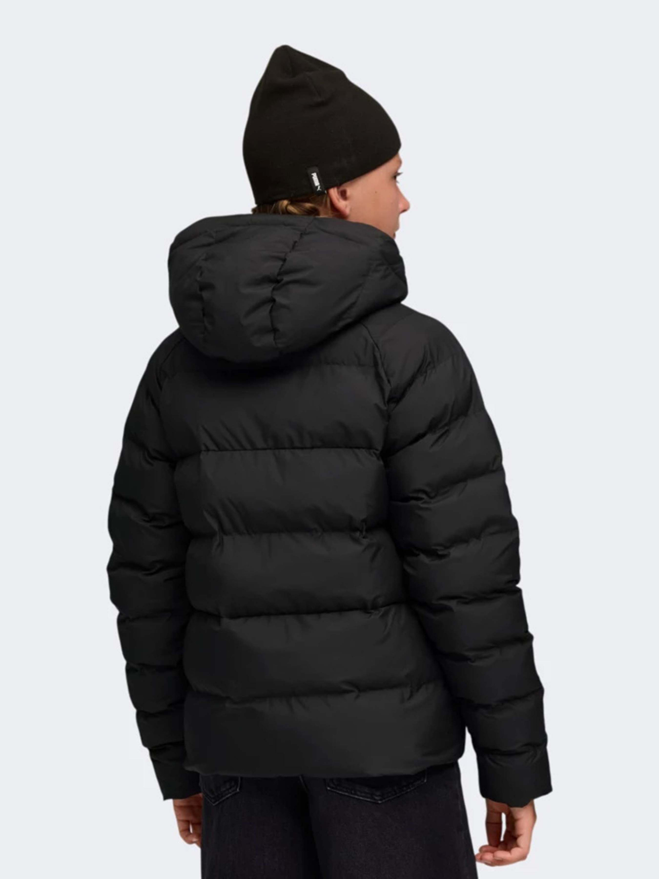 Куртки и дубленки PUMA SYNTHETIC HOODED PUFFER модель 68840401 Фото