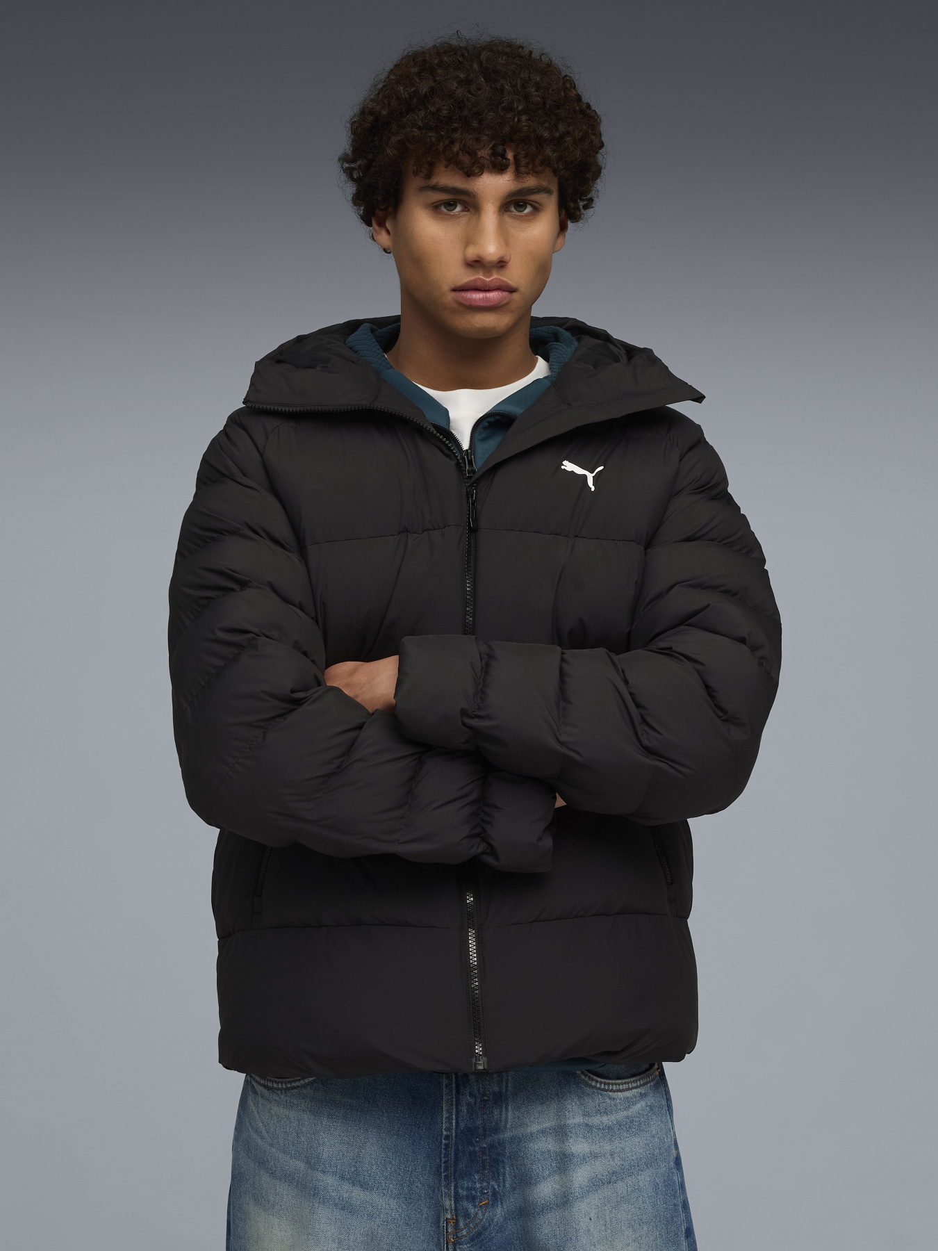 Куртки та дублянки PUMA MONO HOODED модель 68836701 Куртки та дублянки PUMA MONO HOODED модель 68836701 Фото
