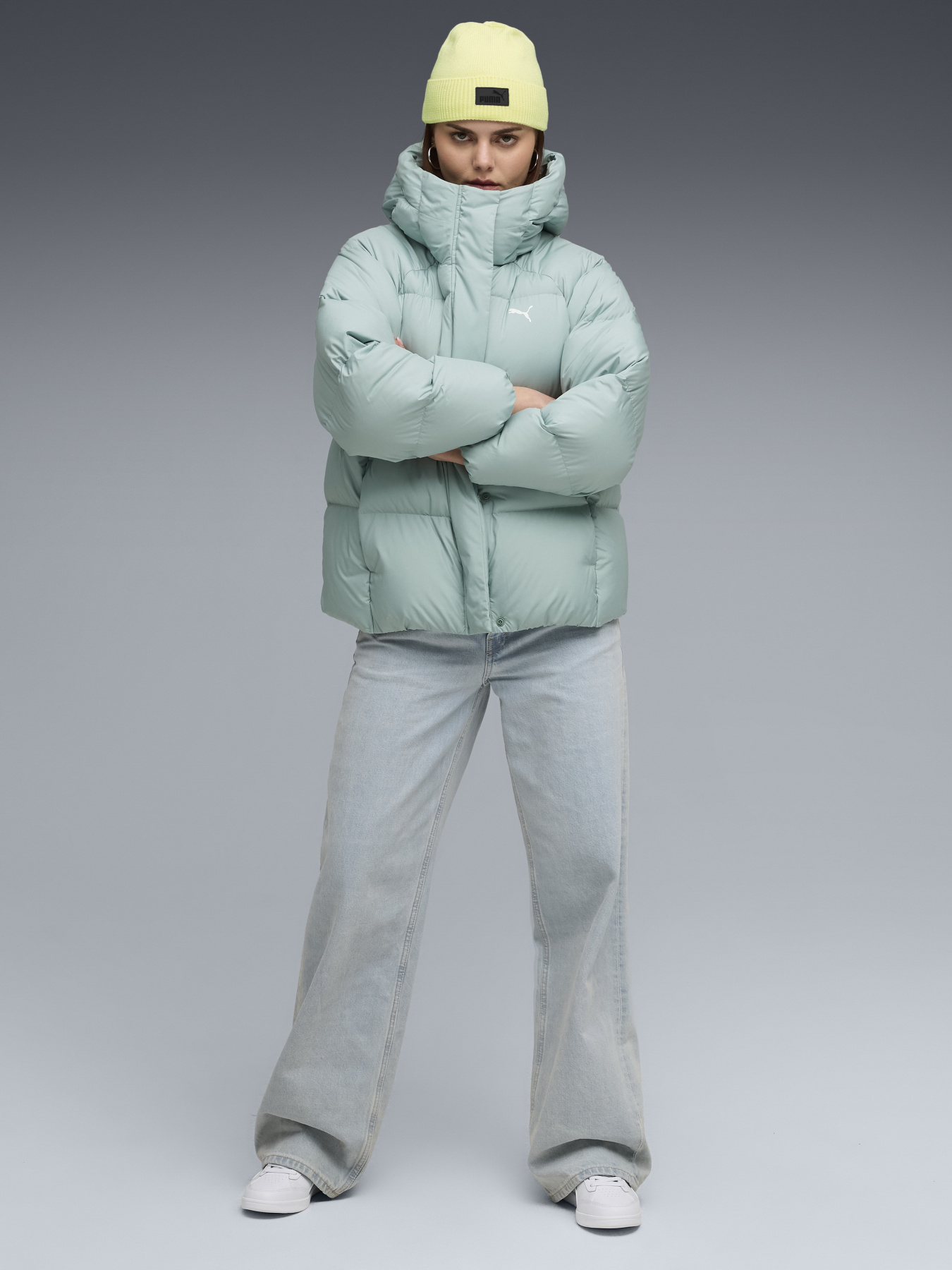 Куртки и дубленки PUMA HOODED DOWN модель 68839237 Фото