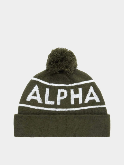 Шапки та кепки Alpha Industries Essential Pom Beanie модель UHE52500C1_303 Фото