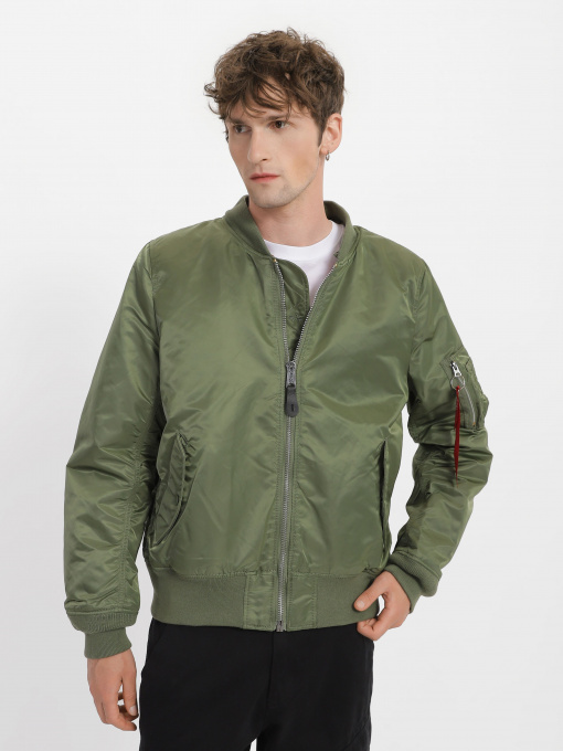 Куртки та дублянки Alpha Industries MA-1 NATUS модель MJM47506C1_326 Фото