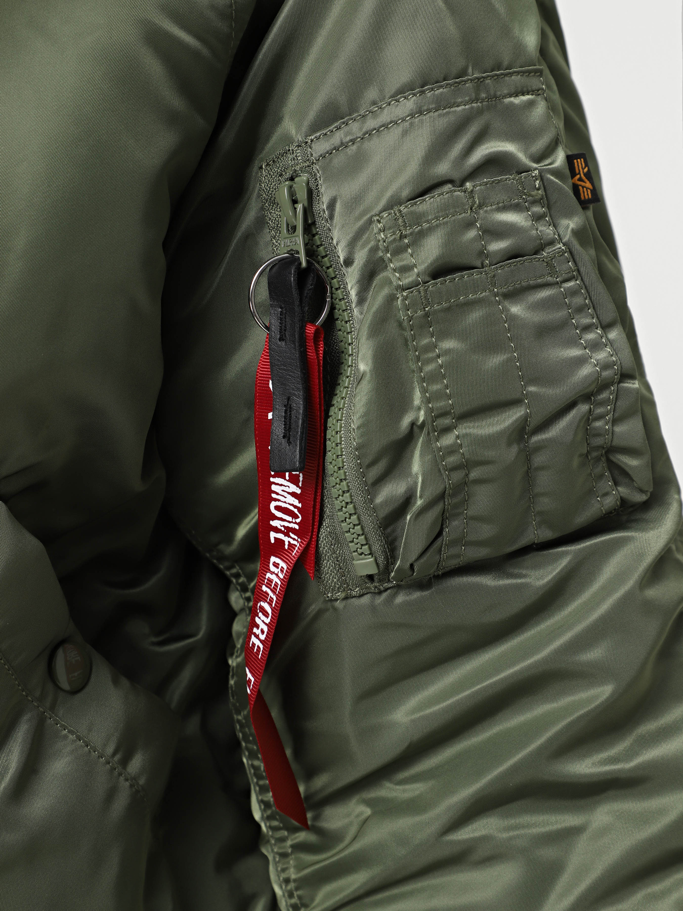 Куртки и дубленки Alpha Industries N-2B SHORT WAIST модель MJN30000C1_310 Фото