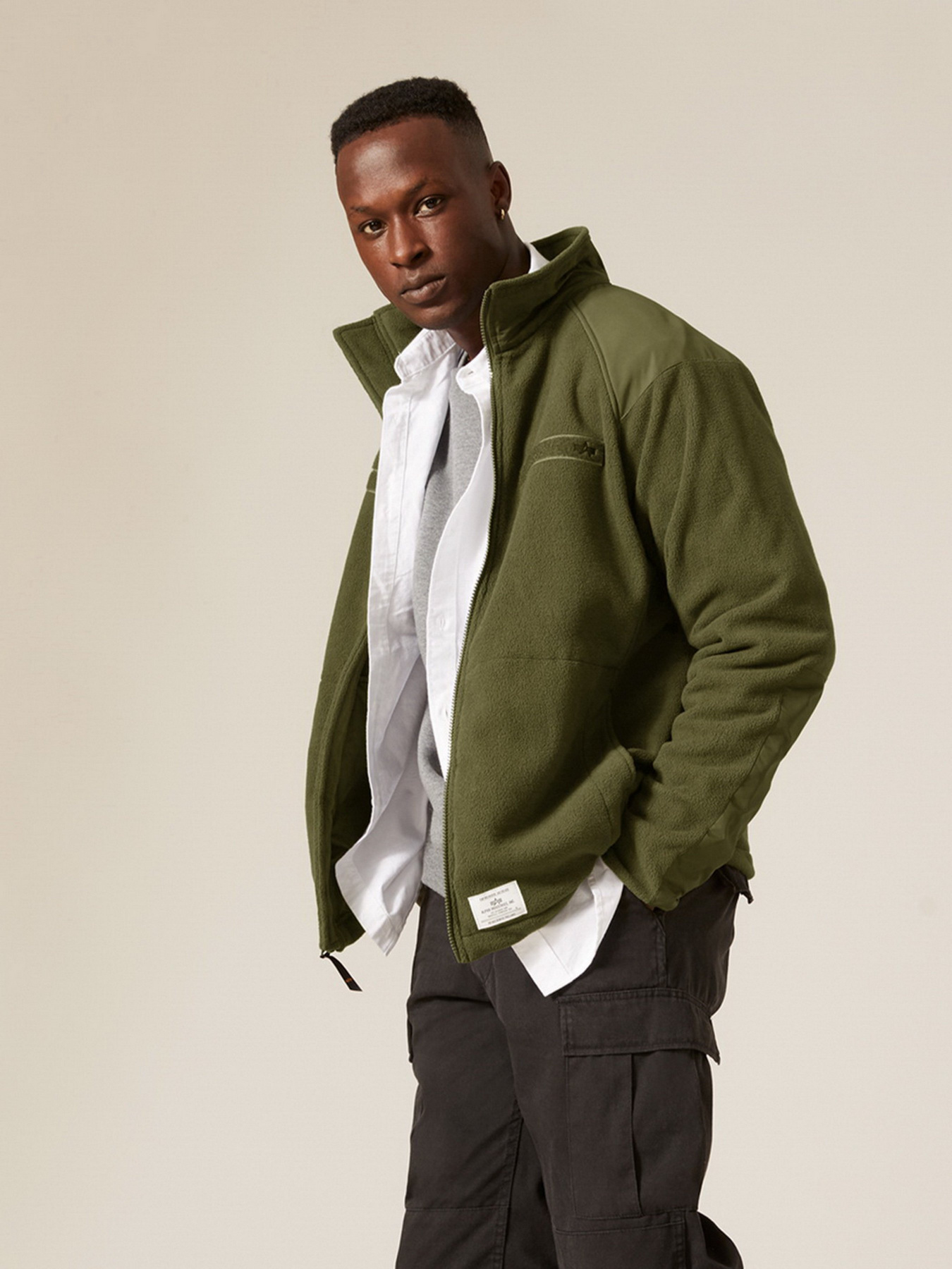 Худі та світшоти Alpha Industries FULL ZIP FLEECE модель UJF51500C1_301 Фото