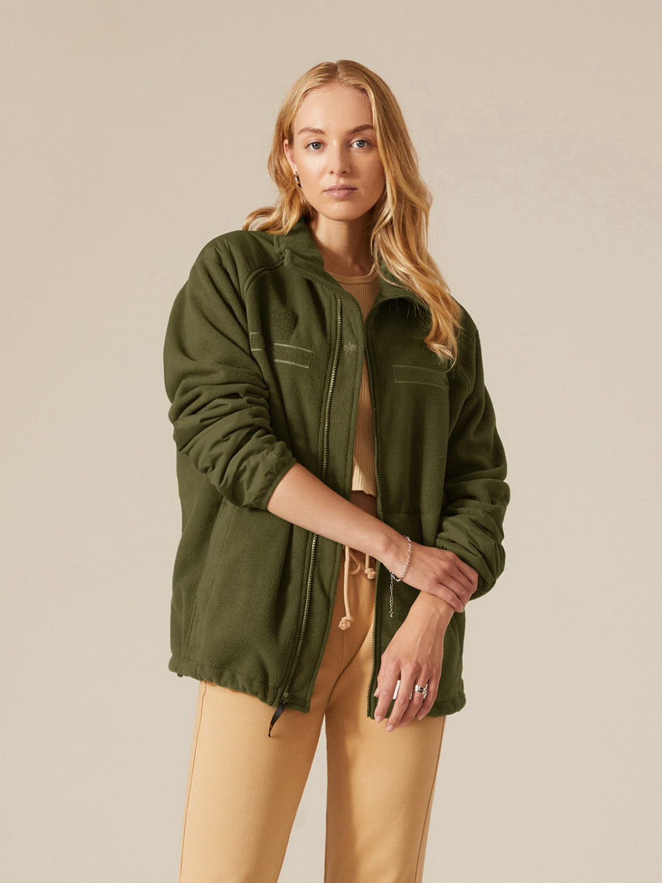 Худі та світшоти Alpha Industries FULL ZIP FLEECE модель UJF51500C1_301 Фото