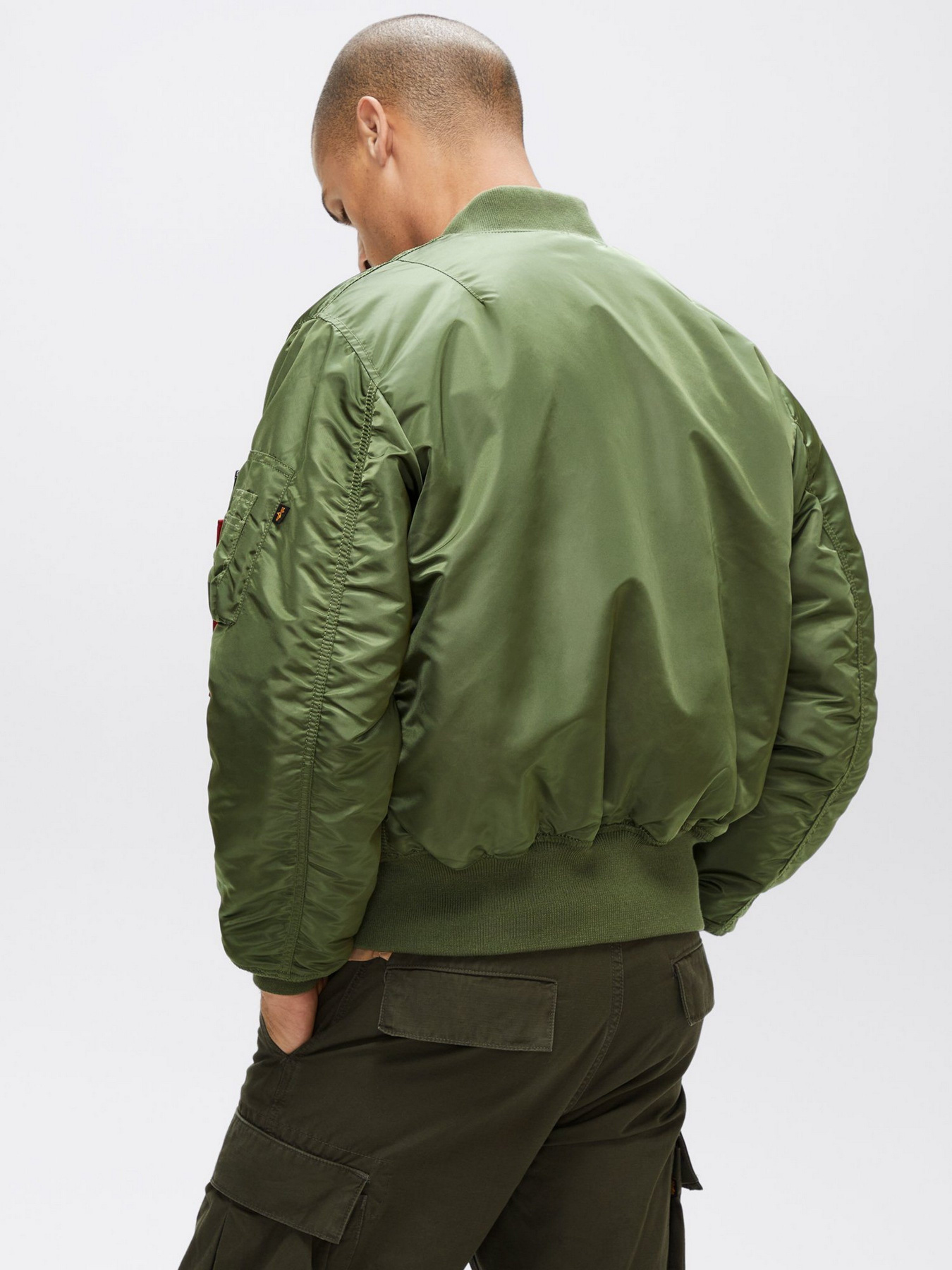 Куртки та дублянки Alpha Industries MA-1 BLOOD CHIT  модель MJM21300C1_310 Фото
