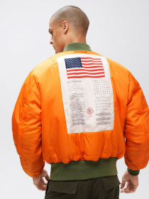 Куртки та дублянки Alpha Industries MA-1 BLOOD CHIT  модель MJM21300C1_310 Фото