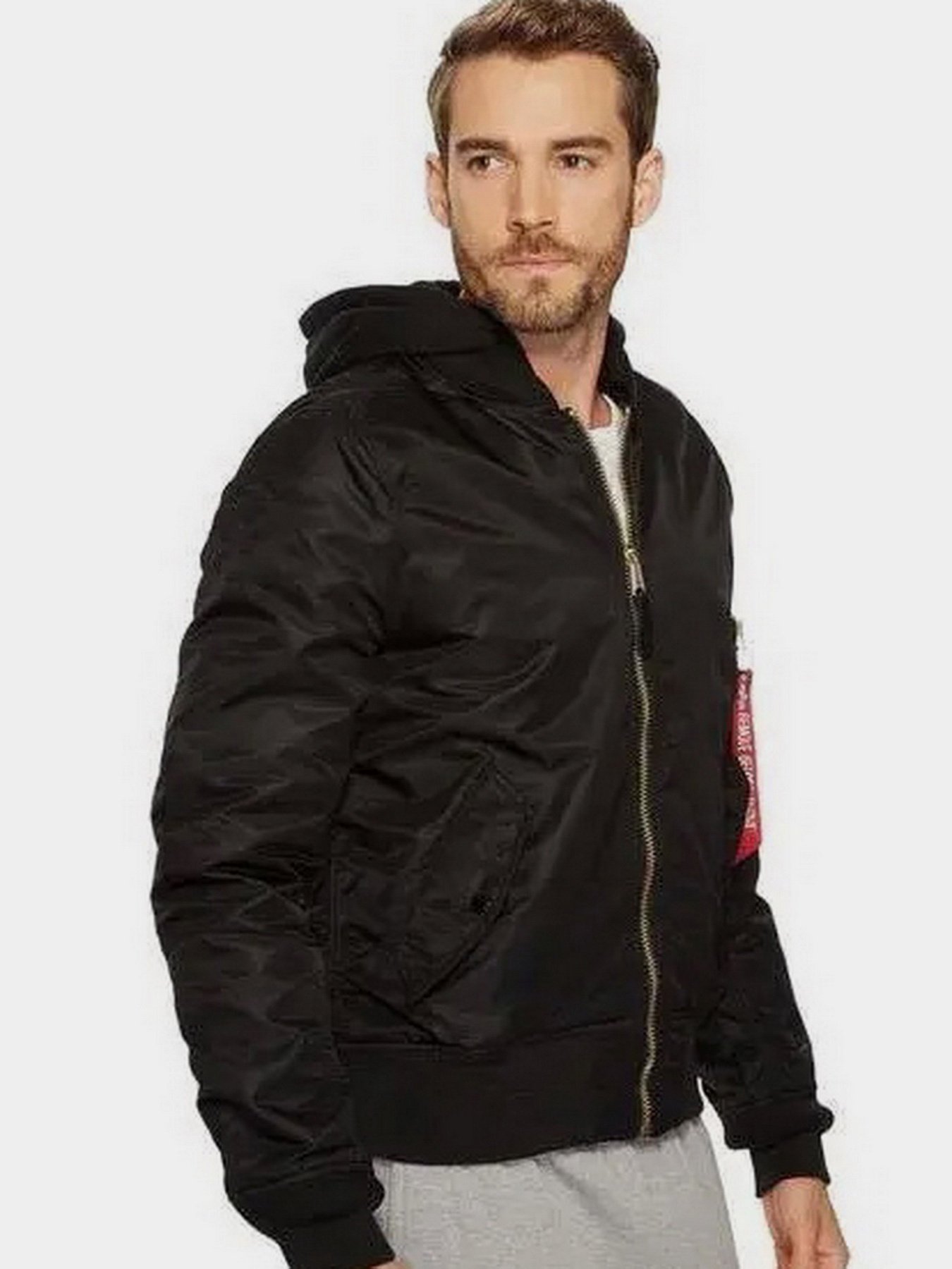 Куртки и дубленки Alpha Industries MA-1 NATUS модель MJM47506C1_012 Фото