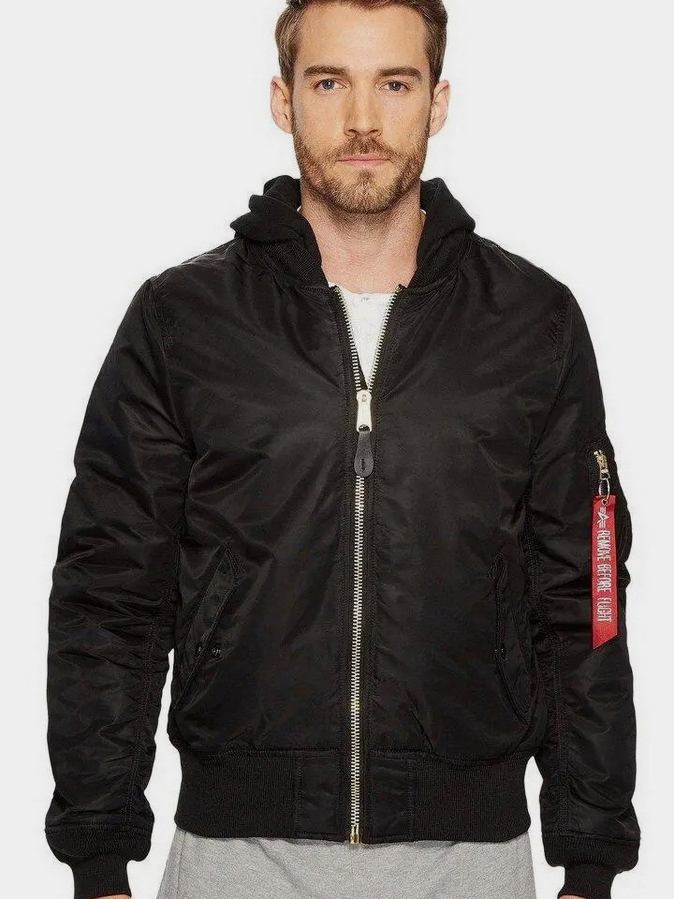 Куртки и дубленки Alpha Industries MA-1 NATUS модель MJM47506C1_012 Фото
