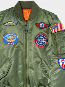 Куртки и дубленки Alpha Industries NASA MA-1 модель YJM21001C1_310 Фото