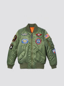 Куртки и дубленки Alpha Industries NASA MA-1 модель YJM21001C1_310 Фото