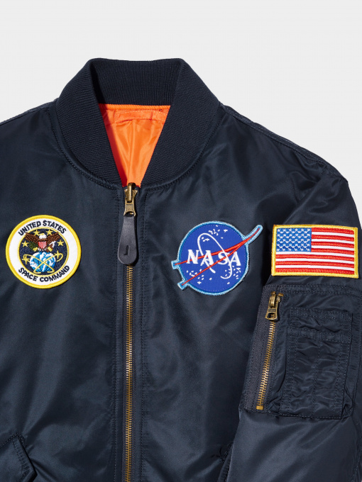 Куртки и дубленки Alpha Industries NASA MA-1 модель YJM21093C1_410 Фото
