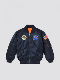 Куртки и дубленки Alpha Industries NASA MA-1 модель YJM21093C1_410 Фото