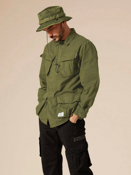 Куртки та дублянки Alpha Industries Jungle Fatigue Jacket модель MSJ52000C1_301 Фото