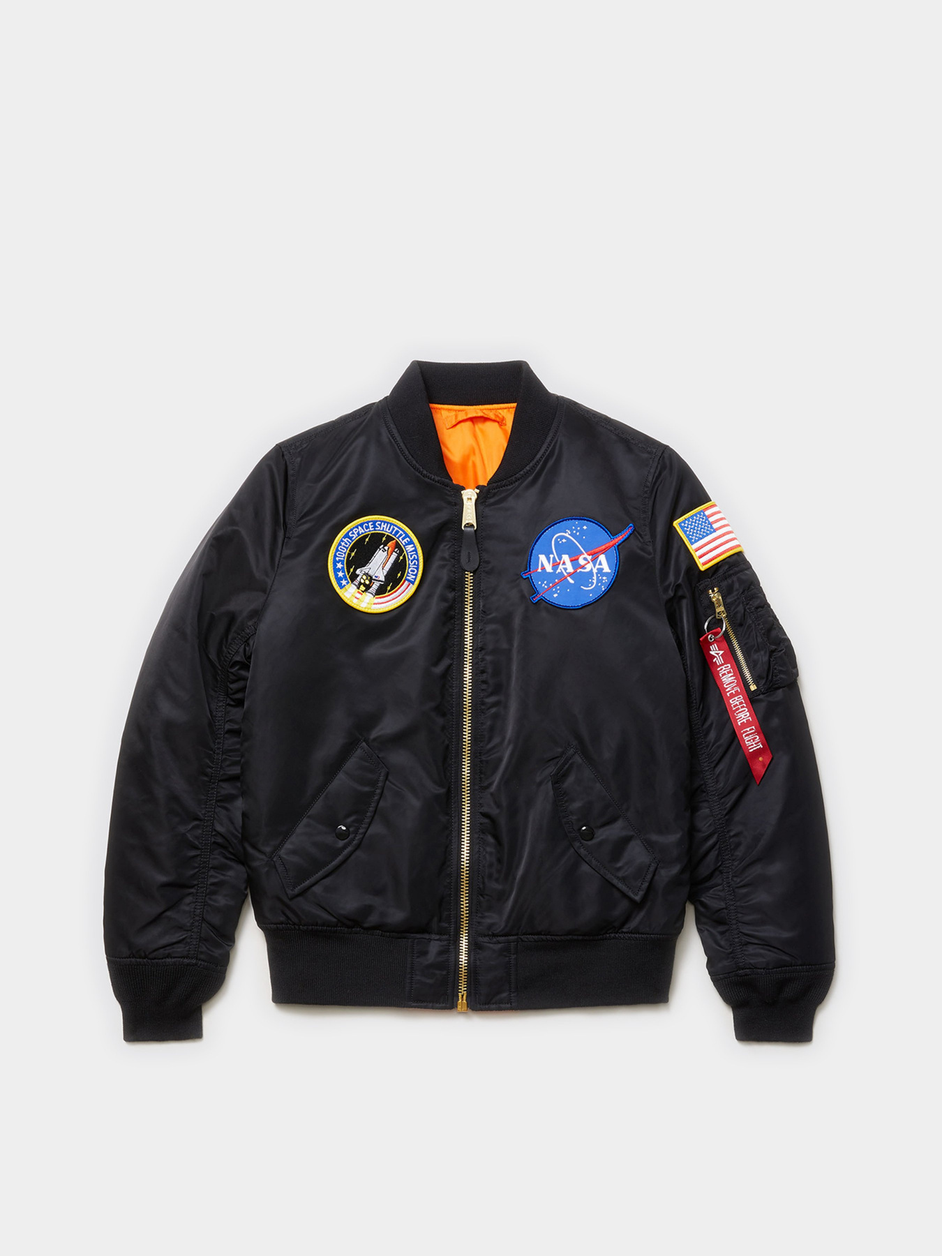 Куртки и дубленки Alpha Industries MA-1 NASA W модель WJM49501C1_001 Куртки и дубленки Alpha Industries MA-1 NASA W модель WJM49501C1_001 Фото