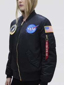 Куртки и дубленки Alpha Industries MA-1 NASA W модель WJM49501C1_001 Фото