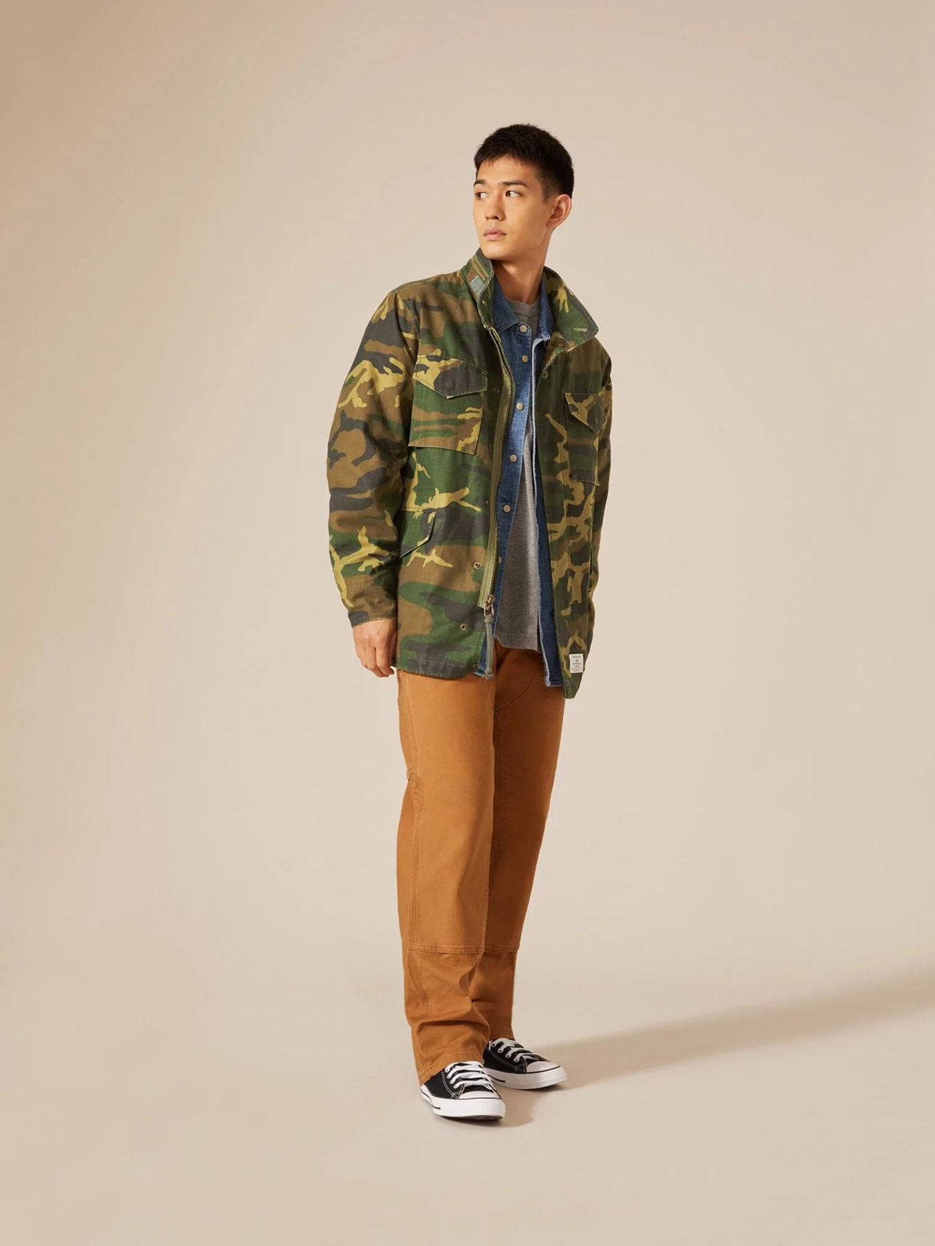 Куртки и дубленки Alpha Industries M-65 MOD модель MJM51501C1_961 Фото