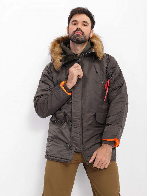 Куртки и дубленки Alpha Industries Slim Fit N-3B модель MJN31211C1_025 Фото