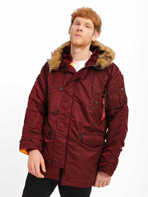 Куртки и дубленки Alpha Industries N-3В Slim Fit модель MJN31211C1_606 Фото