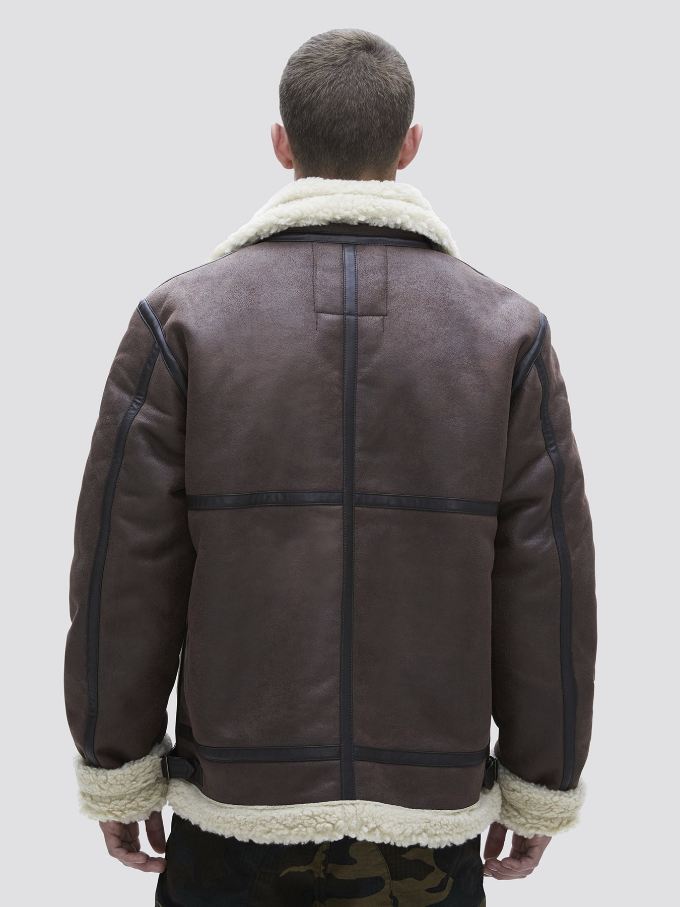 Куртки та дублянки Alpha Industries B-3 SHERPA MOD модель MLB49500C1_208 Фото