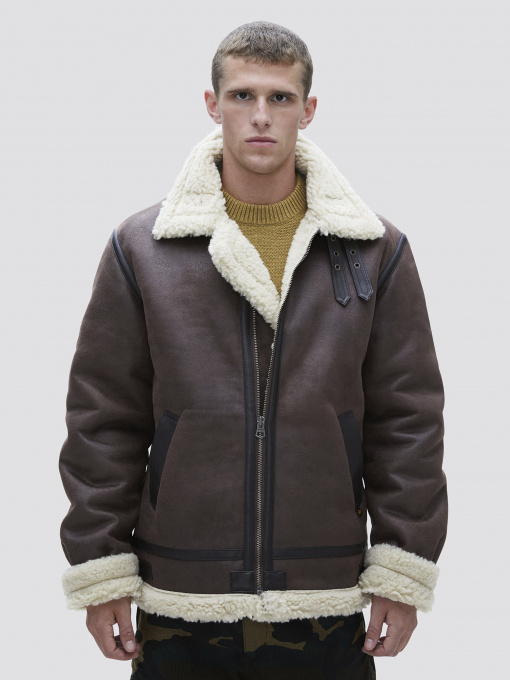 Куртки и дубленки Alpha Industries B-3 SHERPA MOD модель MLB49500C1_208 Фото