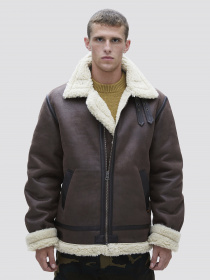 Куртки та дублянки Alpha Industries B-3 SHERPA MOD модель MLB49500C1_208 Фото