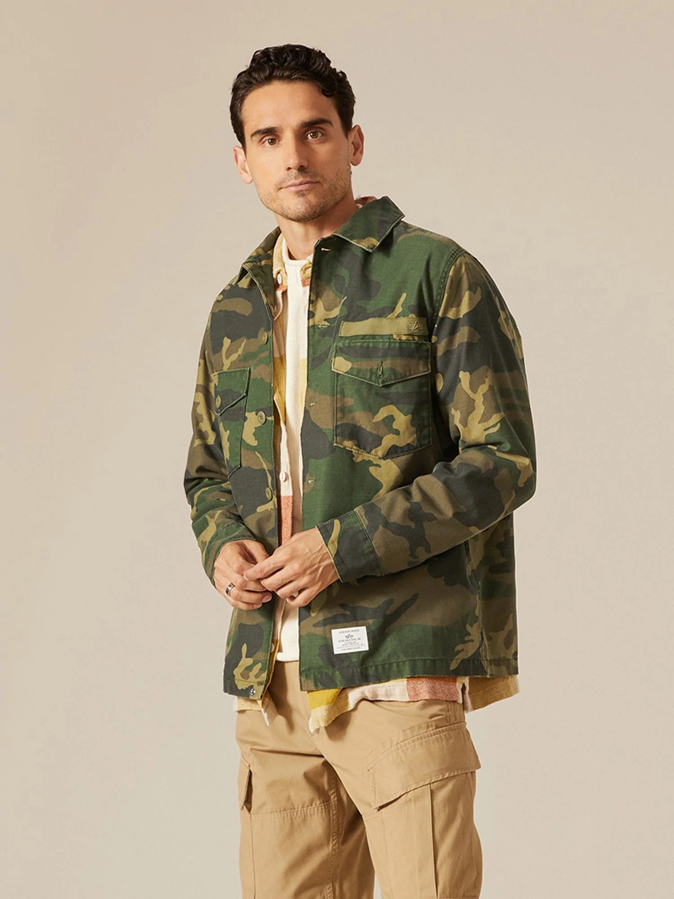 Куртки и дубленки Alpha Industries FATIGUE SHIRT модель MSF51500C1_961 Куртки и дубленки Alpha Industries FATIGUE SHIRT модель MSF51500C1_961 Фото