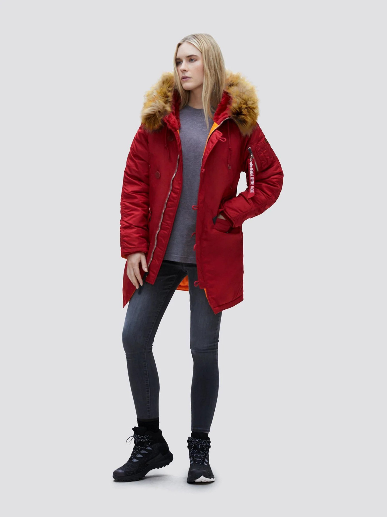 Куртки и дубленки Alpha Industries N-3B модель WJN44502C1_619 Куртки и дубленки Alpha Industries N-3B модель WJN44502C1_619 Фото
