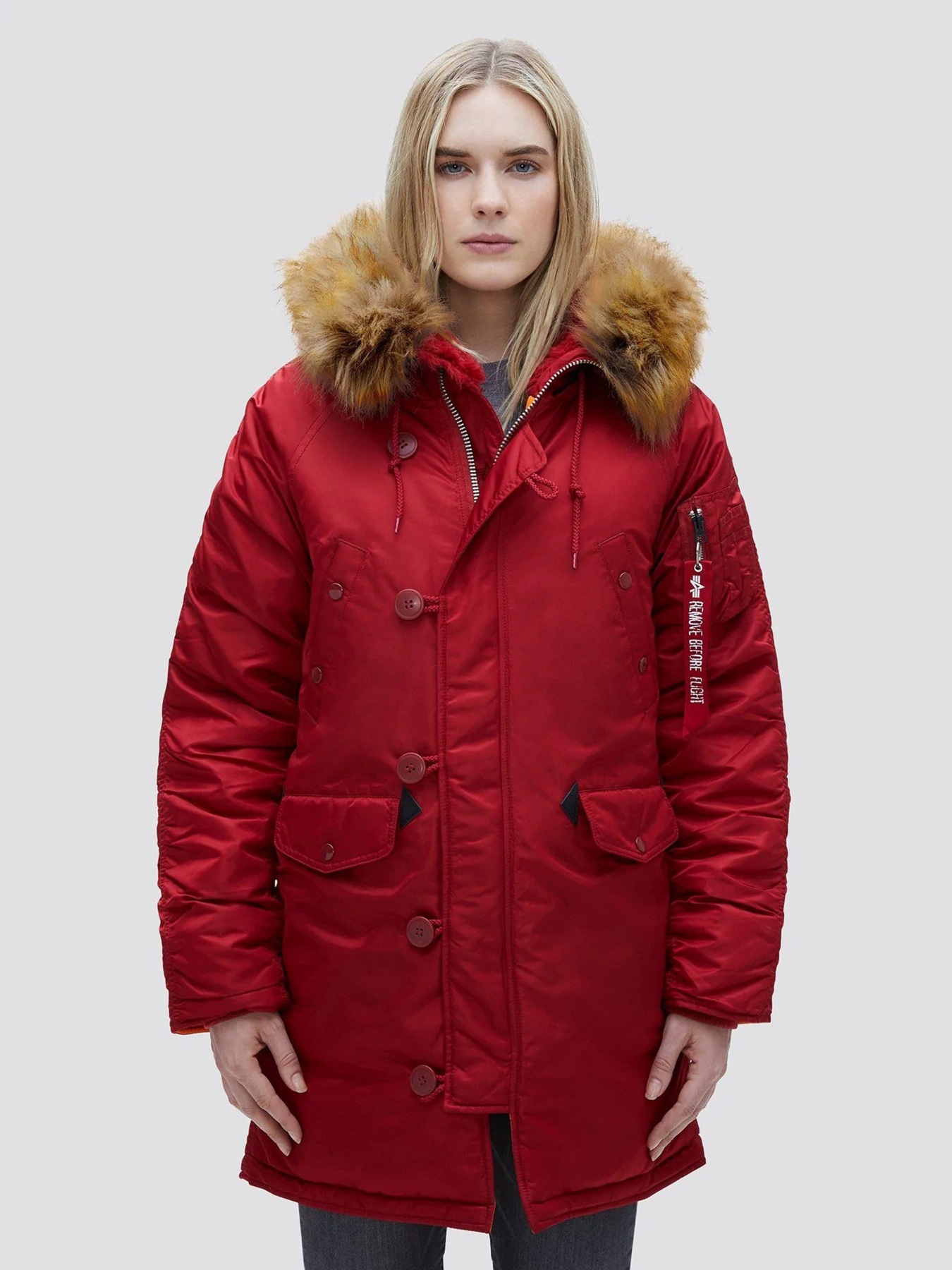 Куртки и дубленки Alpha Industries N-3B модель WJN44502C1_619 Куртки и дубленки Alpha Industries N-3B модель WJN44502C1_619 Фото