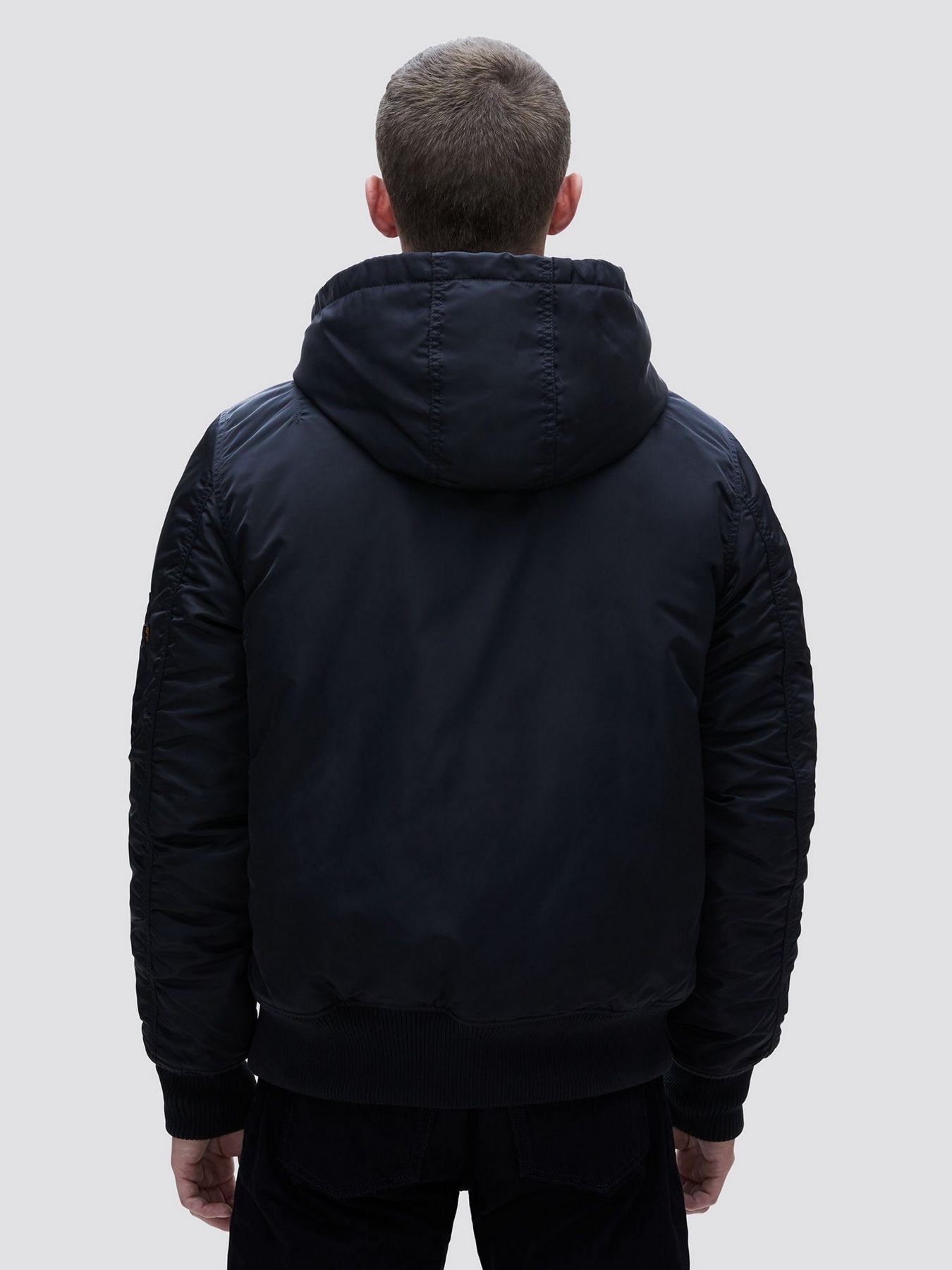 Куртки и дубленки Alpha Industries MA-1 HOODED RIB модель MJM49501C1_001 Фото