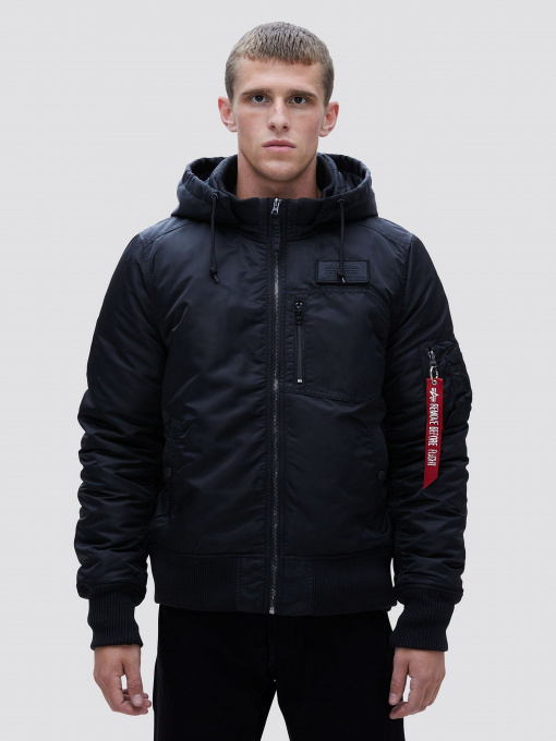 Куртки та дублянки Alpha Industries MA-1 HOODED RIB модель MJM49501C1_001 Фото