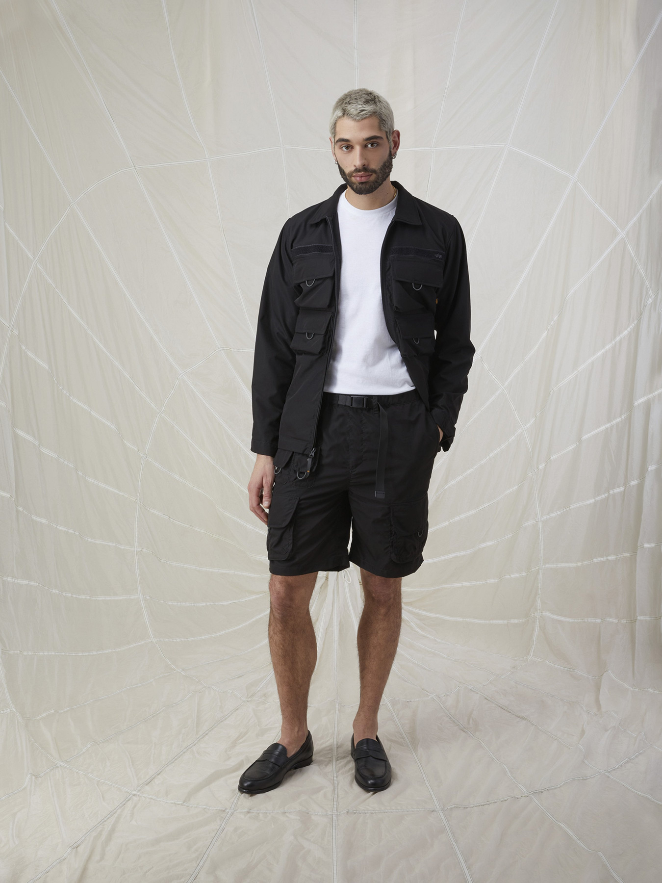 Шорти Alpha Industries Belted Cargo модель MBB53001C1_001 Фото