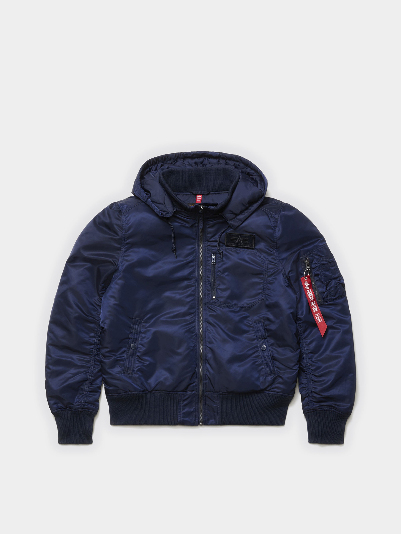 Куртки та дублянки Alpha Industries MA-1 HOODED RIB модель MJM49501C1_410 Фото