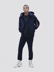 Куртки та дублянки Alpha Industries MA-1 HOODED RIB модель MJM49501C1_410 Фото