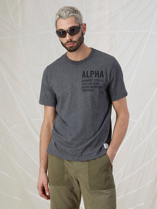 Футболки і поло Alpha Industries Graphic Tee модель MTA53000C1_068 Фото
