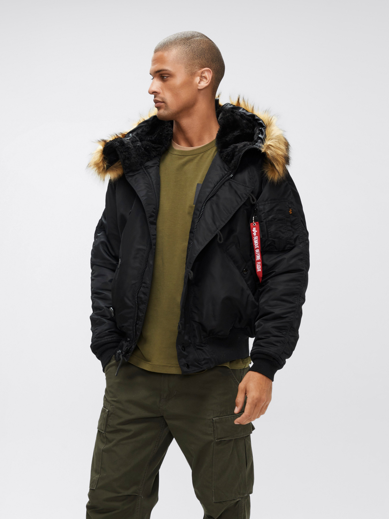 Куртки та дублянки Alpha Industries N-2B SHORT WAIST модель MJN30000C1_001 Куртки та дублянки Alpha Industries N-2B SHORT WAIST модель MJN30000C1_001 Фото