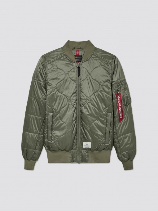 Куртки и дубленки Alpha Industries L-2B Quilted модель UJQ52000C1_359 Фото