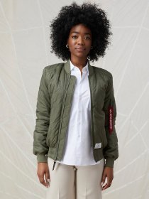 Куртки та дублянки Alpha Industries L-2B Quilted модель UJQ52000C1_359 Фото