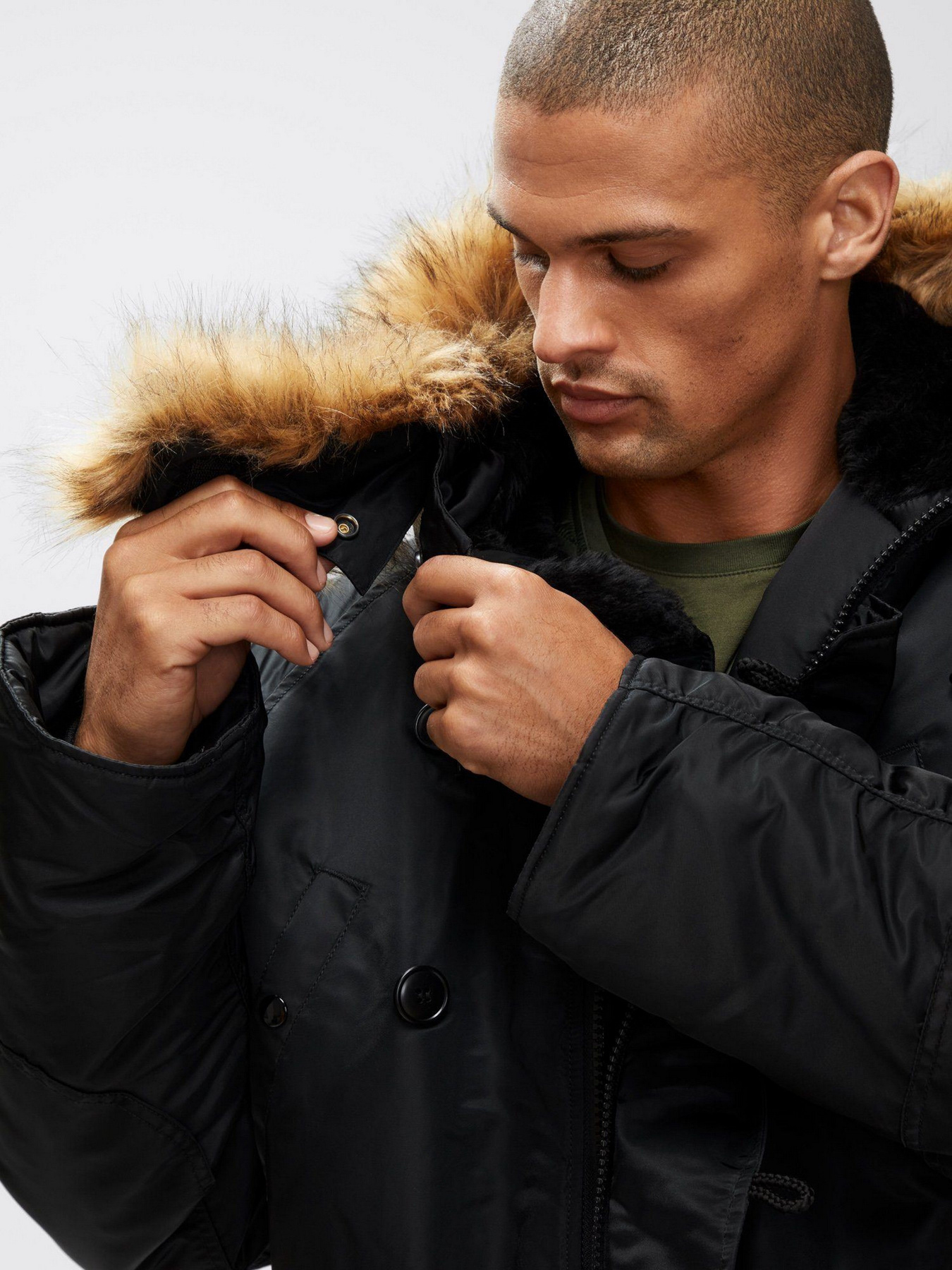 Куртки та дублянки Alpha Industries N-3B HERITAGE модель MJN31000C1_001 Куртки та дублянки Alpha Industries N-3B HERITAGE модель MJN31000C1_001 Фото