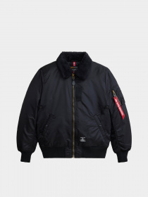 Куртки та дублянки Alpha Industries  B-15 Mod Flight Faux Mouton Collar модель MJB52500C1_001 Фото
