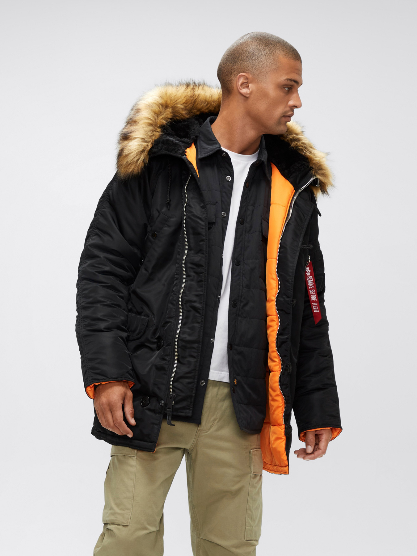 Куртки та дублянки Alpha Industries N-3B Slim Fit модель MJN31210C1_001 Фото