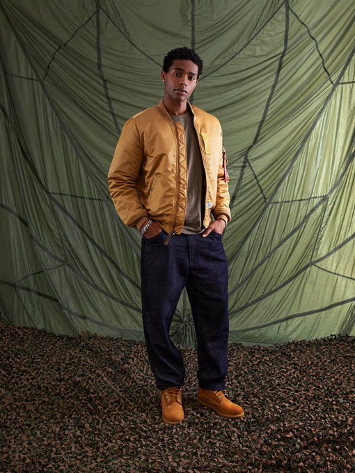 Куртки та дублянки Alpha Industries MA-1 Mod модель MJM53504C1_219 Фото