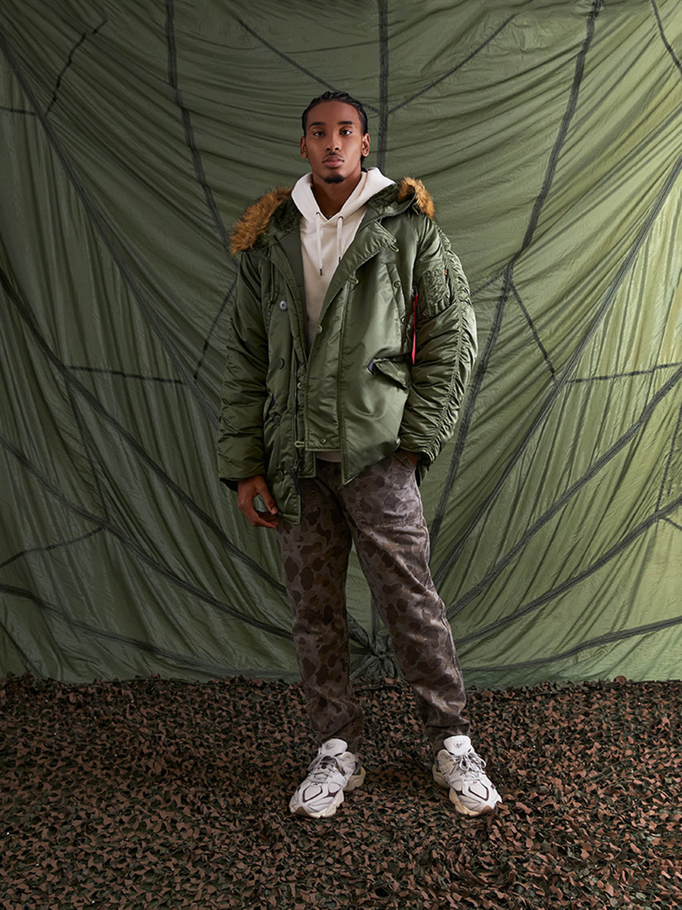Куртки та дублянки Alpha Industries N-3B модель MJN31000C1_310 Куртки та дублянки Alpha Industries N-3B модель MJN31000C1_310 Фото