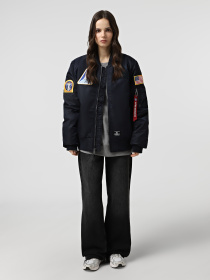 Куртки и дубленки Alpha Industries Nasa MA-1 модель MJN53500C1_410 Фото