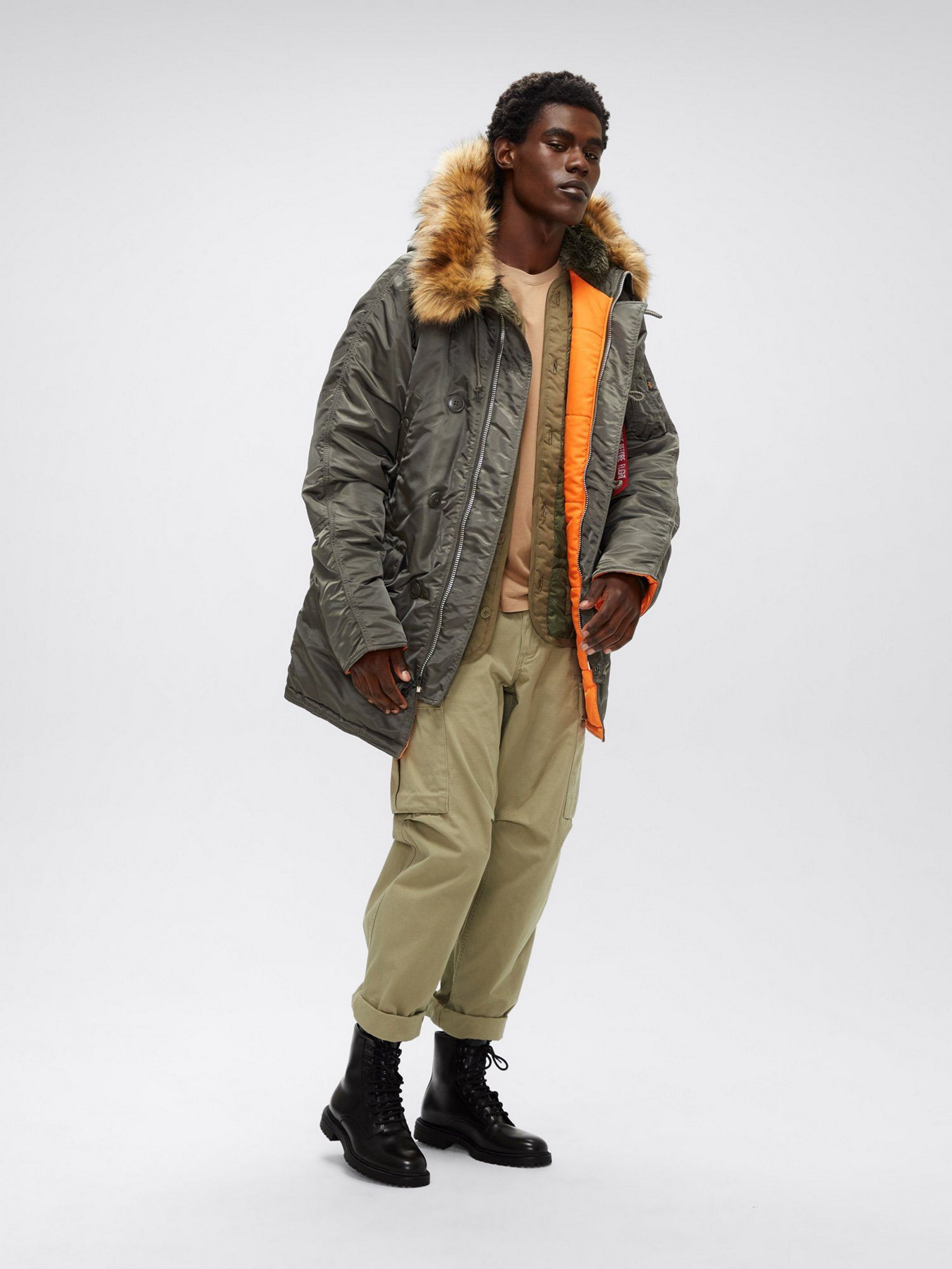 Куртки та дублянки Alpha Industries Slim Fit N-3B модель MJN31210C1_025 Фото
