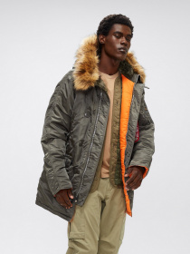 Куртки та дублянки Alpha Industries Slim Fit N-3B модель MJN31210C1_025 Фото