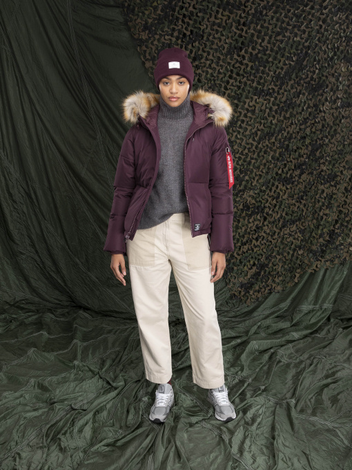Куртки и дубленки Alpha Industries Short W модель WJS52501C1_506 Фото